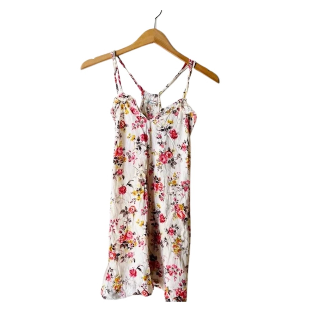 Freebird Pink Floral Sundress | Strappy Summer Dress | Size S